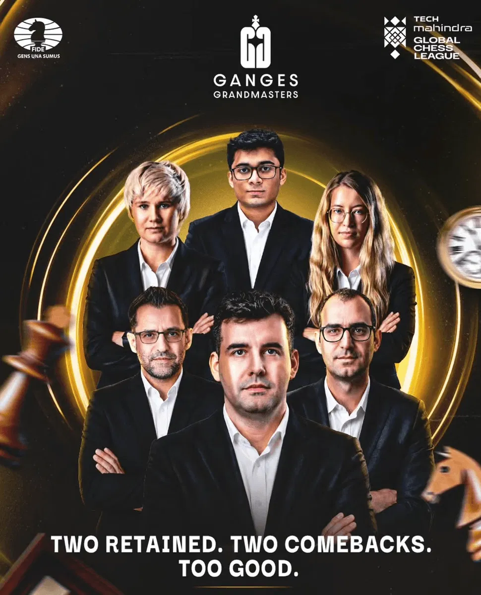 Experience at the Top: Ganges Grandmasters Build Around a Veteran Core
