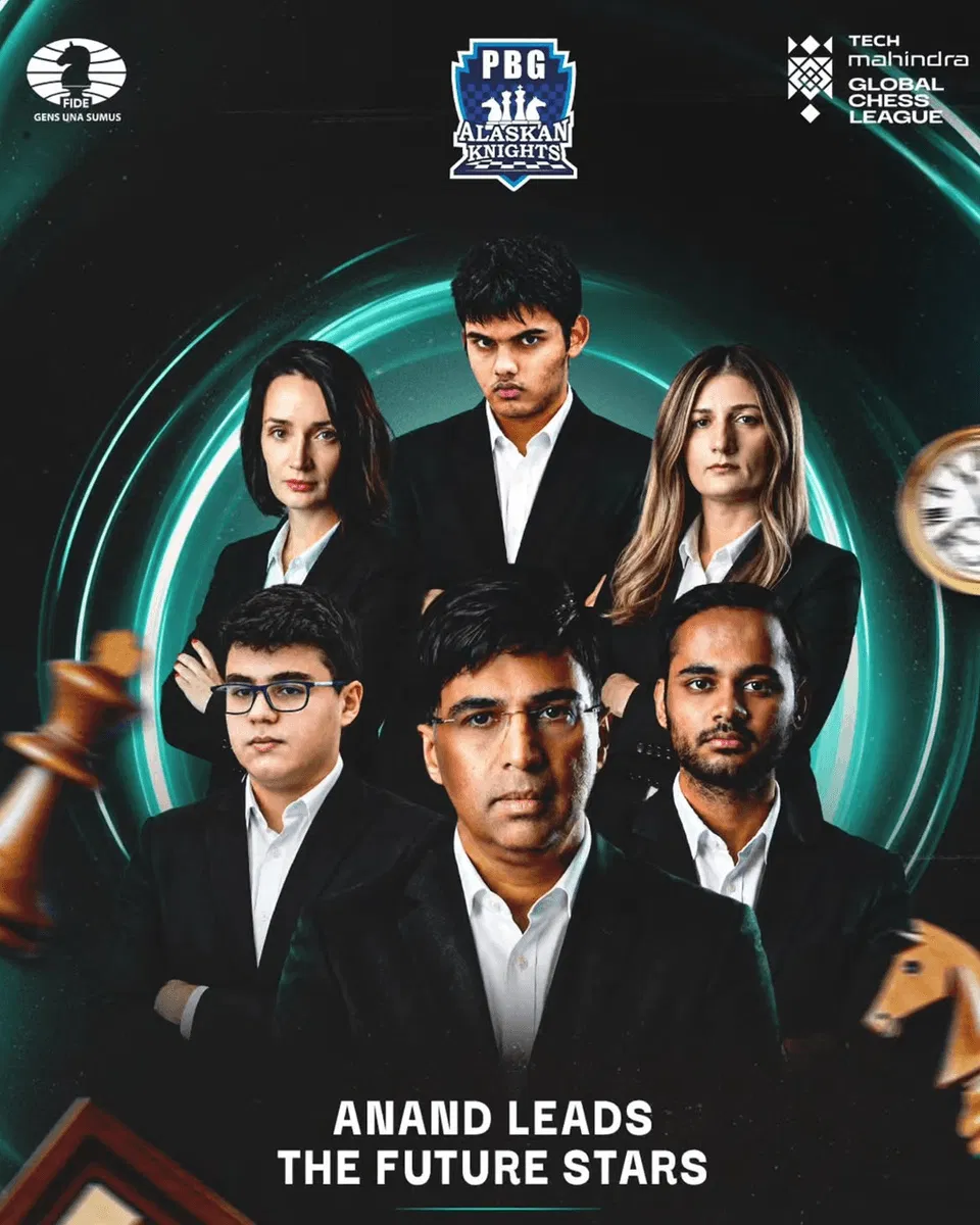 New Colours for a Legend: Vishy Anand Joins the PBG Alaskan Knights