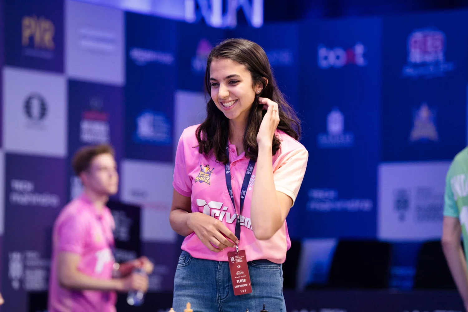 Sara Khadem steps in to replace Nana Dzagnidze