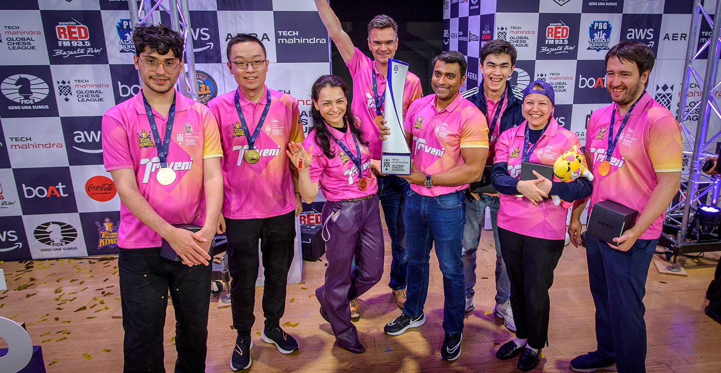 Tech Mahindra Global Chess League: Triveni secure second title in spectacular fashion