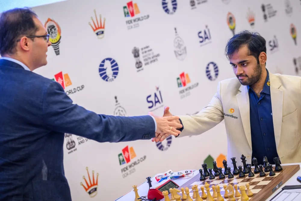 FIDE Chess World Cup 2025 Round 4: Indian Players Shine in Goa