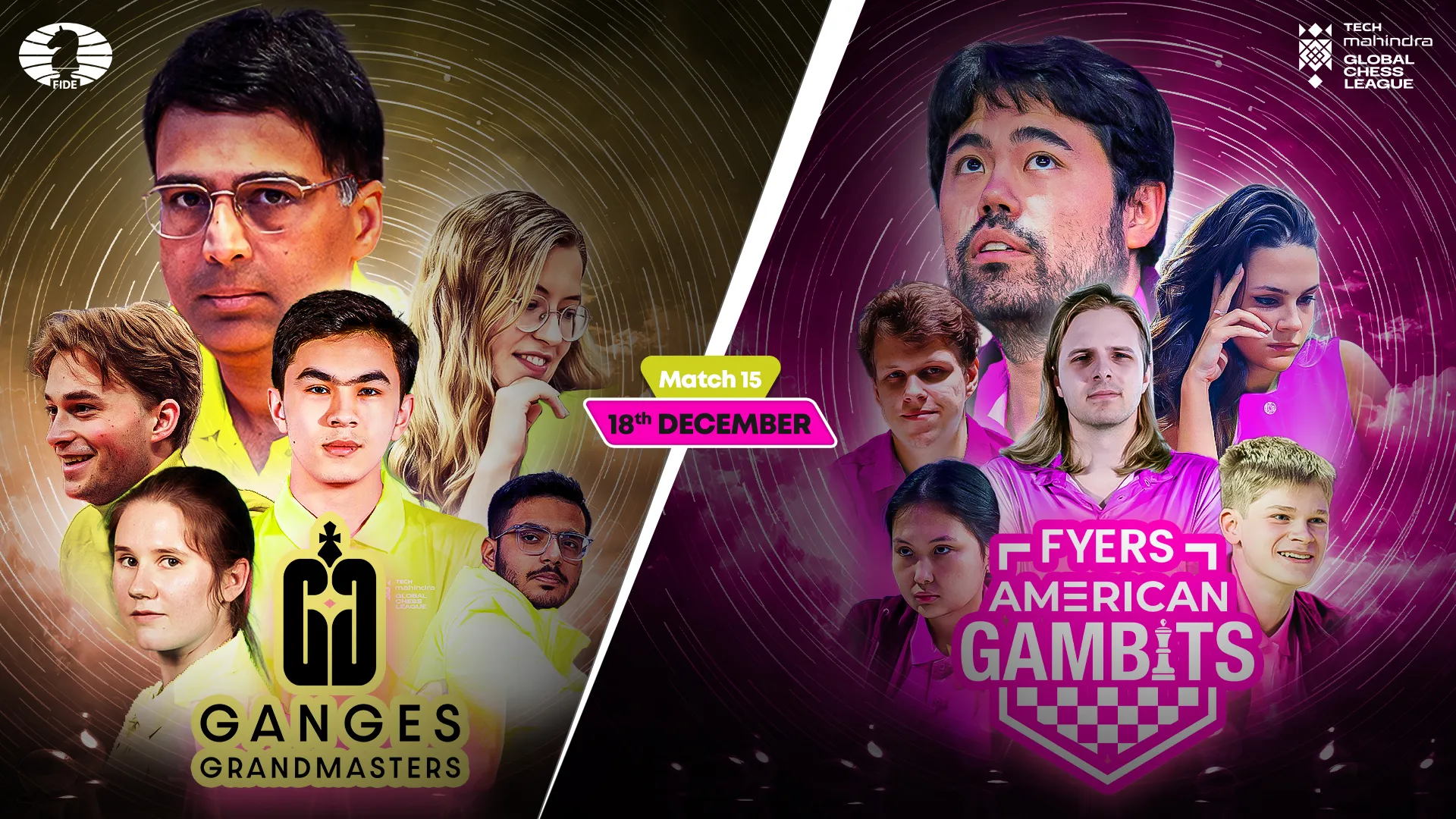 Ganges Grandmasters vs FYERS American Gambits: Escaping by the Slimmest Margin