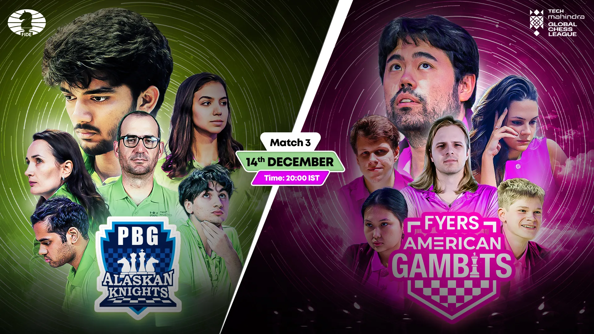 Match 3 Preview: PBG Alaskan Knights vs FYERS American Gambits