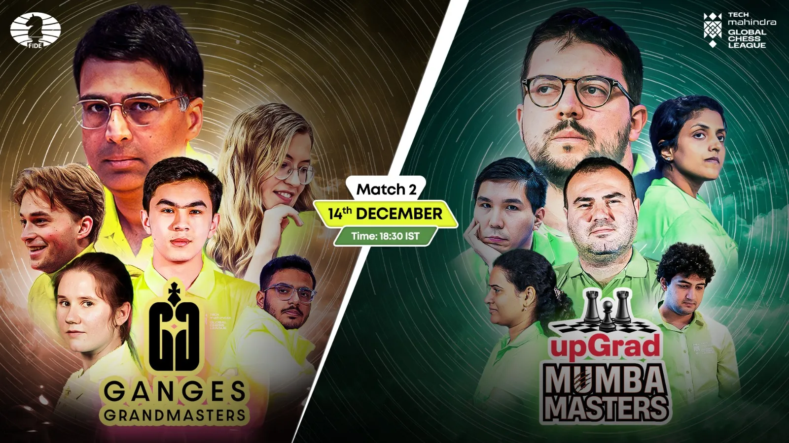 Match 2 Preview: Ganges Grandmasters vs upGrad Mumba Masters